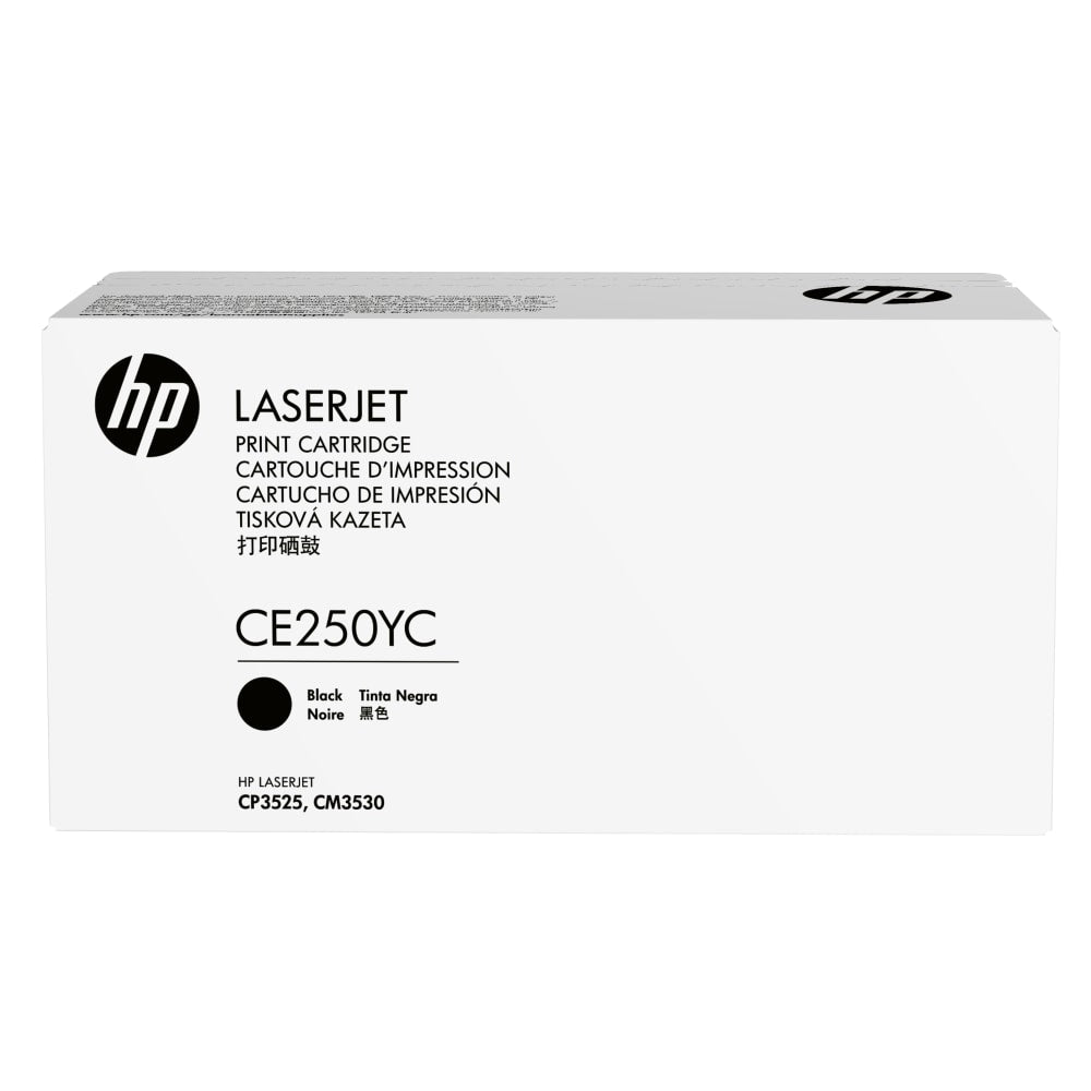 HP 504A Contract Optimized Yield Black Toner Cartridge, CE250YC