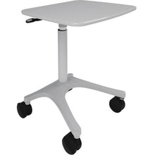 Load image into Gallery viewer, Anthro Zido 25, Adjustable-Height Cart, Heavy Load - 150 lb Capacity - 4 Casters - 4in Caster Size - Medium Density Fiberboard (MDF), Cast Metal - 25in Width x 25.8in Depth x 40in Height - Steel Frame - Cool Gray