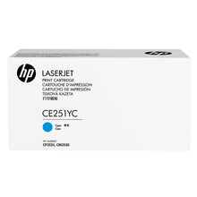 Load image into Gallery viewer, HP 504A Contract Optimized Yield Cyan Toner Cartridge, CE251YC