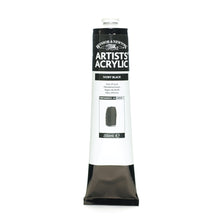 Load image into Gallery viewer, Winsor &amp; Newton Professional Acrylic Colors, 200 mL, Ivory Black, 331