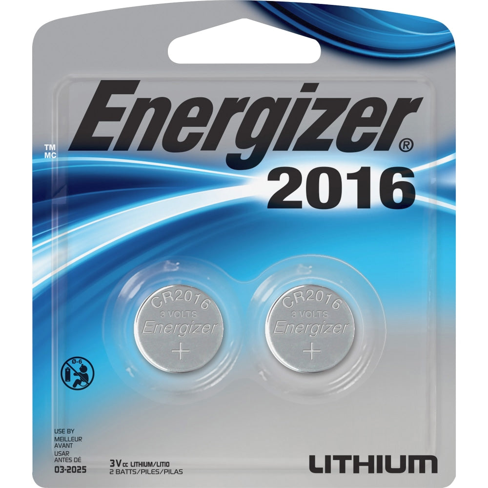 Energizer 2016 3V Watch/Electronic Batteries - For Multipurpose - 3 V DC - 240 / Carton