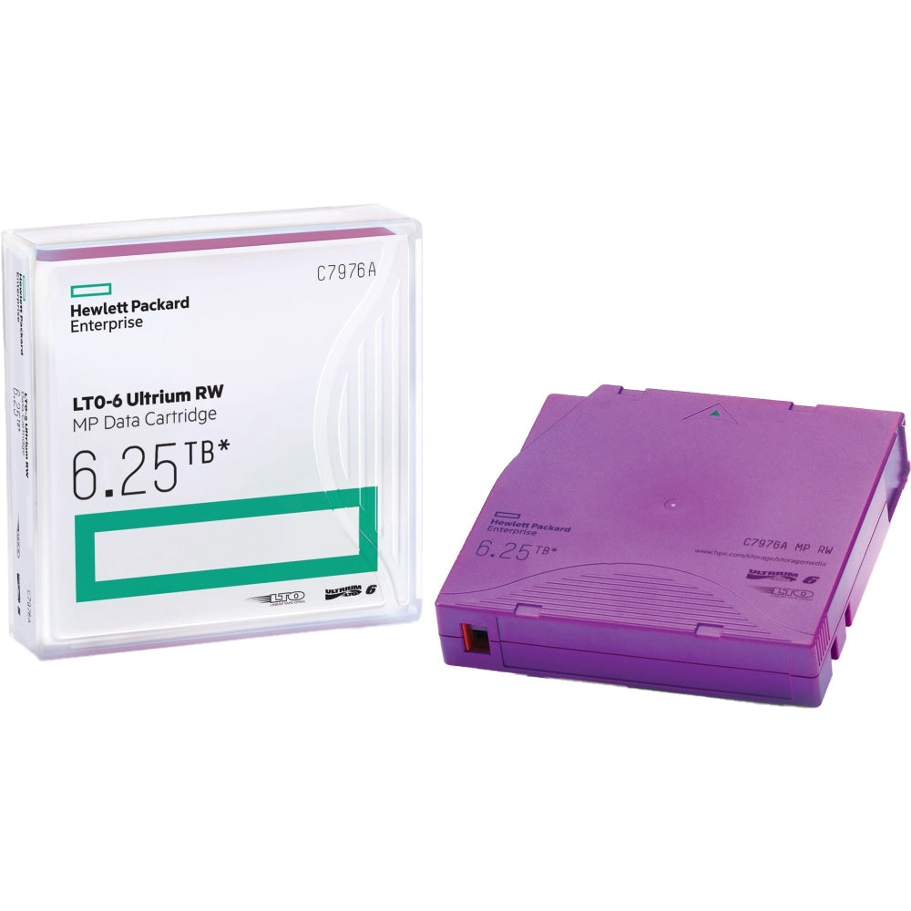 HPE LTO-6 Ultrium 6.25TB MP RW 960 Tape Pallet - LTO-6 - WORM - Labeled - 2.50 TB (Native) / 6.25 TB (Compressed) - 2775.59 ft Tape Length - 960 Pack