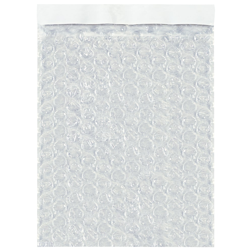 Office Depot Brand Self-Seal Bubble Pouches, 3in x 3 1/2in, Clear, Case Of 1,000