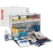 Load image into Gallery viewer, First Aid Only 2-Shelf First Aid Station, 11inH x 15 5/16inW x 4 1/2inD, White