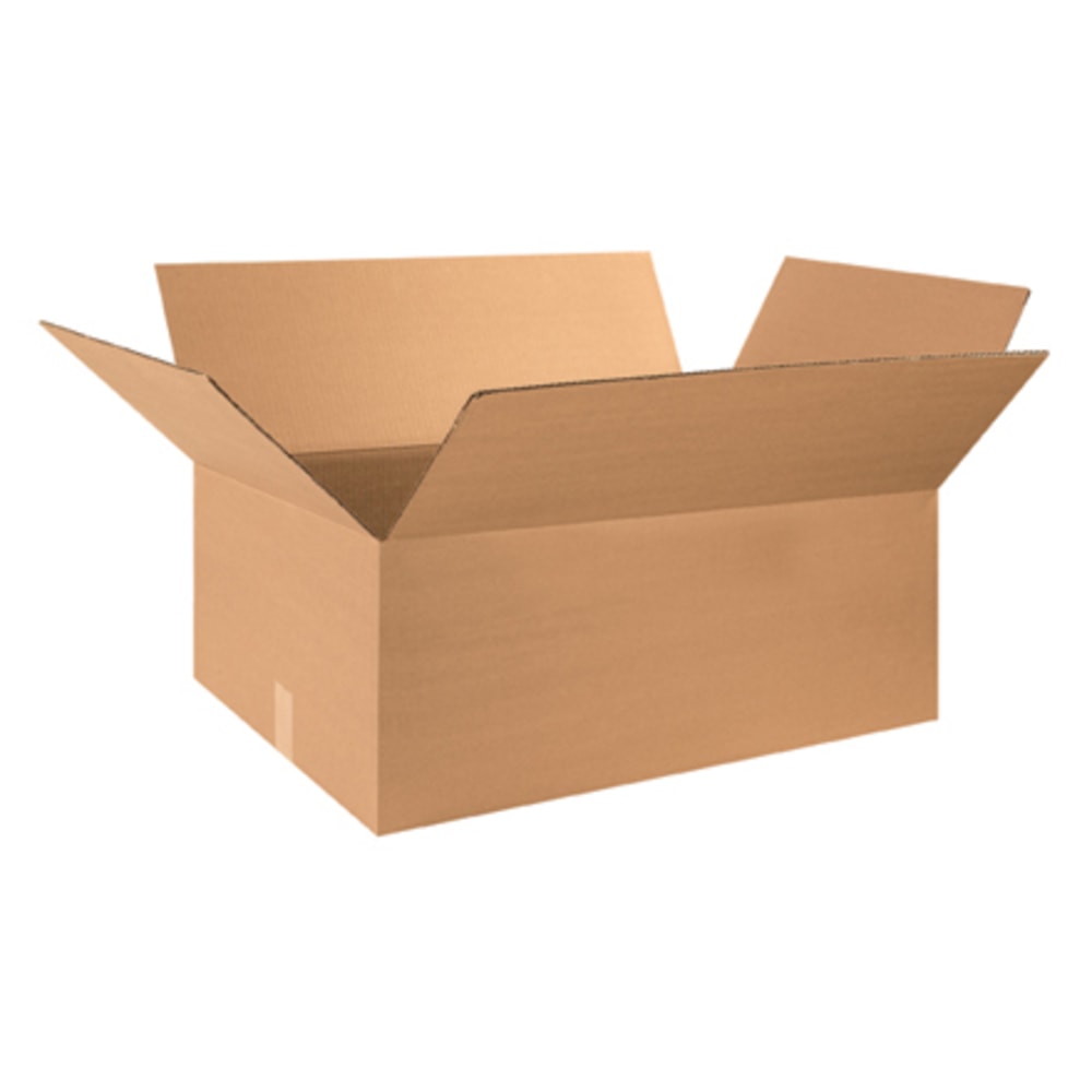 Office Depot Brand Corrugated Boxes 28in x 20in x 12in, Kraft, Bundle of 15