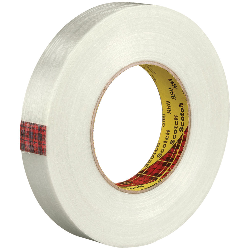 Scotch 880 Strapping Tape, 3in Core, 0.75in x 60 Yd., Clear, Case Of 48