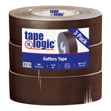 Load image into Gallery viewer, Tape Logic Gaffers Tape, 2in x 60 Yd., Brown, Case Of 3 Rolls