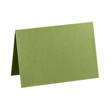 Load image into Gallery viewer, LUX Folded Cards, A1, 3 1/2in x 4 7/8in, Avocado Green, Pack Of 1,000
