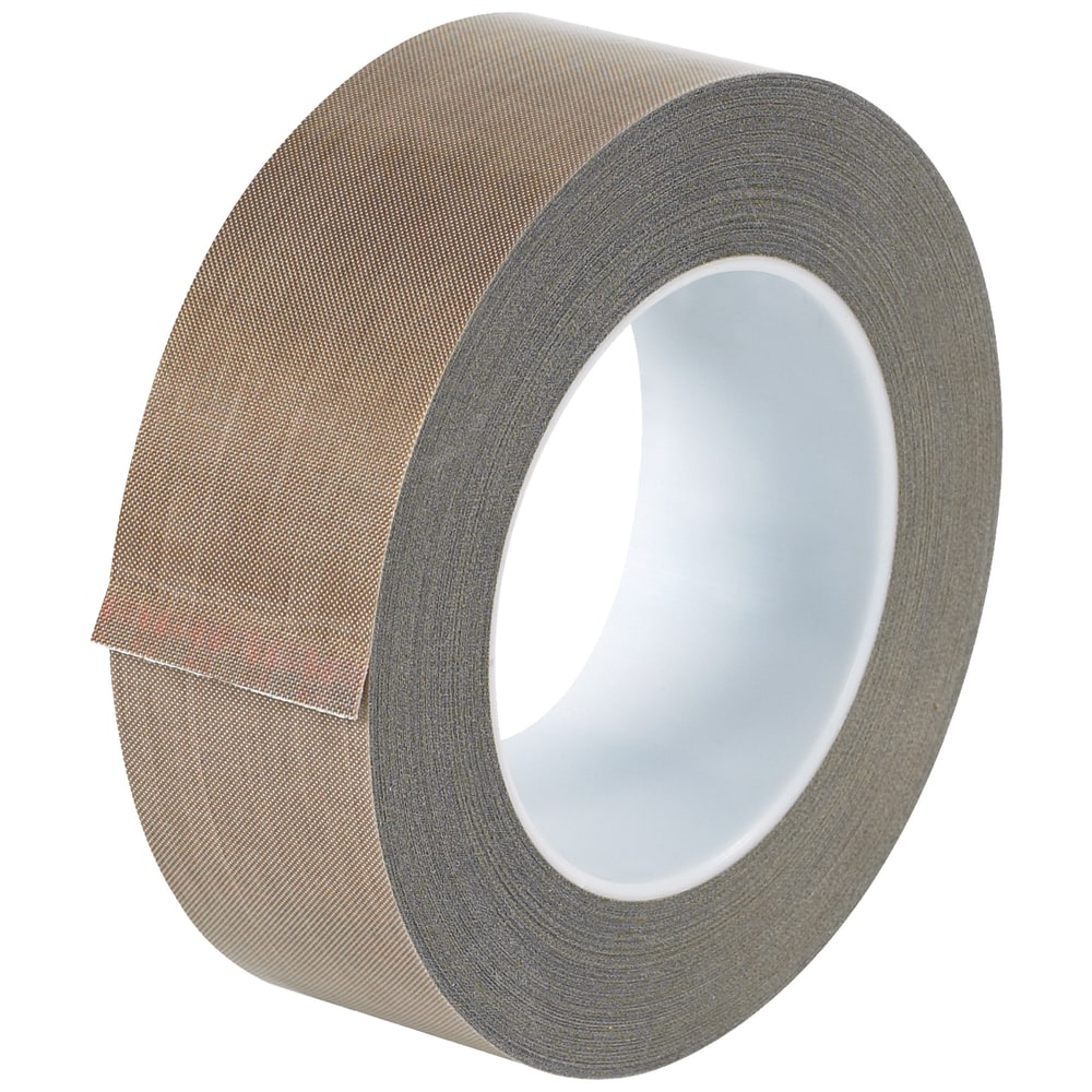 Office Depot Brand PTFE Glass Cloth Tape, 3 Mils, 3in Core, 1.5in x 54ft, Brown