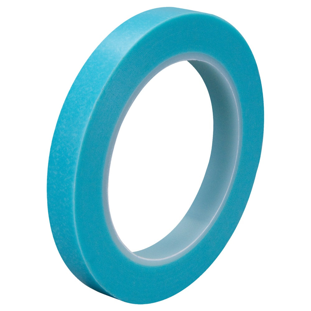 3M 4737T Masking Tape, 3in Core, 0.5in x 108ft, Blue, Case Of 72
