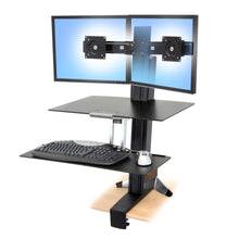 Load image into Gallery viewer, Ergotron WorkFit-S Display Stand