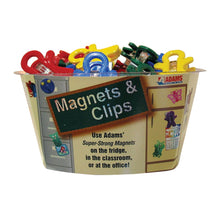 Load image into Gallery viewer, Adams Magnet Man Magnets, 1in, Multicolor, Pack Of 40