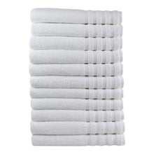 Load image into Gallery viewer, 1888 Mills Naked Cotton/Tencel Modal Bath Towels, 30in x 56in, White, Pack Of 24 Towels