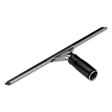Load image into Gallery viewer, Unger 14in Pro Stainless Steel Complete Squeegee - 14in Blade - Non-slip Grip, Ergonomic - Black, Aluminum