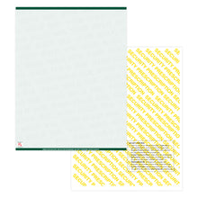 Load image into Gallery viewer, Medicaid-Compliant High-Security Perforated Laser Prescription Forms, Full Sheet, 1-Up, 8-1/2in x 11in, Green, Pack Of 1,000 Sheets