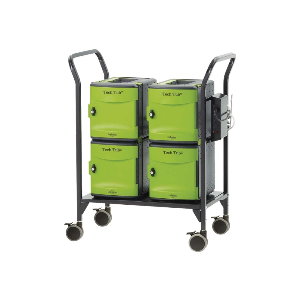 Copernicus Tech Tub2 Modular - Cart (sync and charge) - for 24 tablets - lockable - ABS plastic