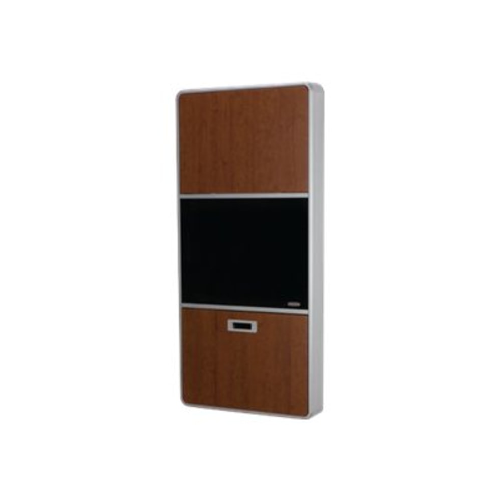 Capsa Healthcare 423 Wall Cabinet Workstation - Pin Code Lock - Cabinet unit - for LCD display / PC equipment - medical - screen size: up to 24in - wall-mountable