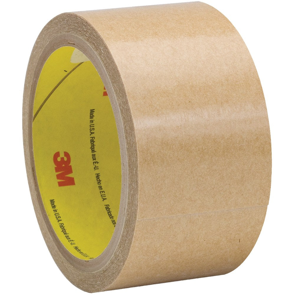 3M 927 Adhesive Transfer Tape Hand Rolls, 3in Core, 2in x 60 Yd., Clear, Case Of 24