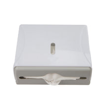 Load image into Gallery viewer, Mind Reader Multi-Fold Surface-Mounted Paper Towel Dispenser, White