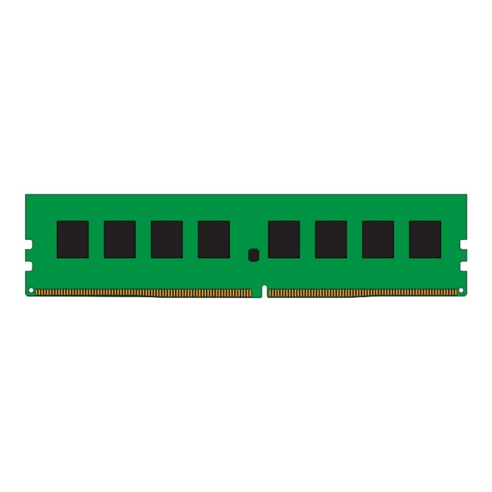 Kingston ValueRAM - DDR4 - module - 8 GB - DIMM 288-pin - 3200 MHz / PC4-25600 - CL22 - 1.2 V - unbuffered - non-ECC