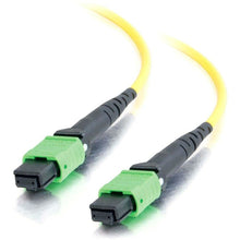 Load image into Gallery viewer, C2G-50m MTP 9/125 OS1 Singlemode Fiber Optic Cable (Plenum-Rated) - Yellow - 50m MTP 9/125 Single Mode OS2 Fiber Cable - Plenum CMP-Rated - Yellow - 164ft