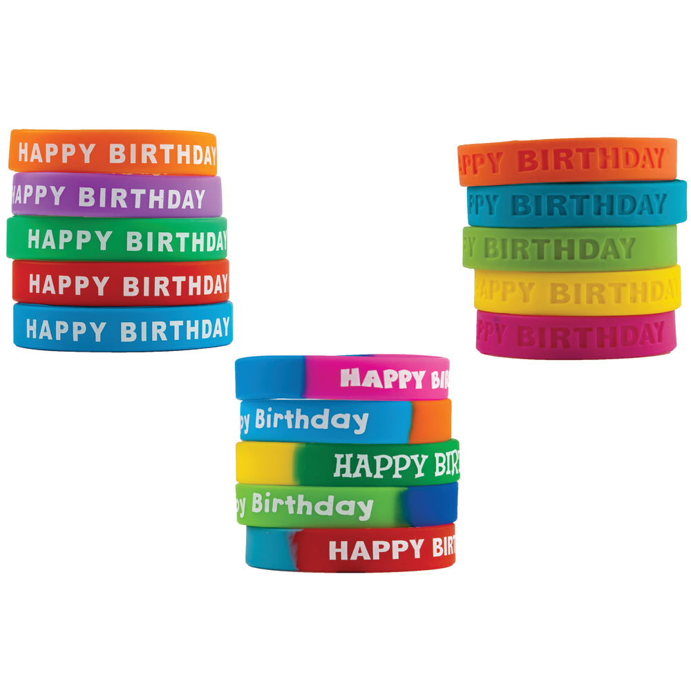 Teacher Created Resources Happy Birthday Classroom Wristbands; 7-1/4in; Pack Of 30 Wristbands