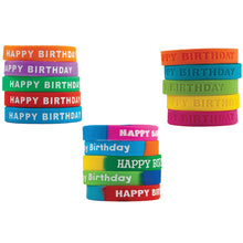 Load image into Gallery viewer, Teacher Created Resources Happy Birthday Classroom Wristbands; 7-1/4in; Pack Of 30 Wristbands
