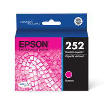 Load image into Gallery viewer, Epson 252 DuraBrite Ultra Magenta Ink Cartridge; T252320-S