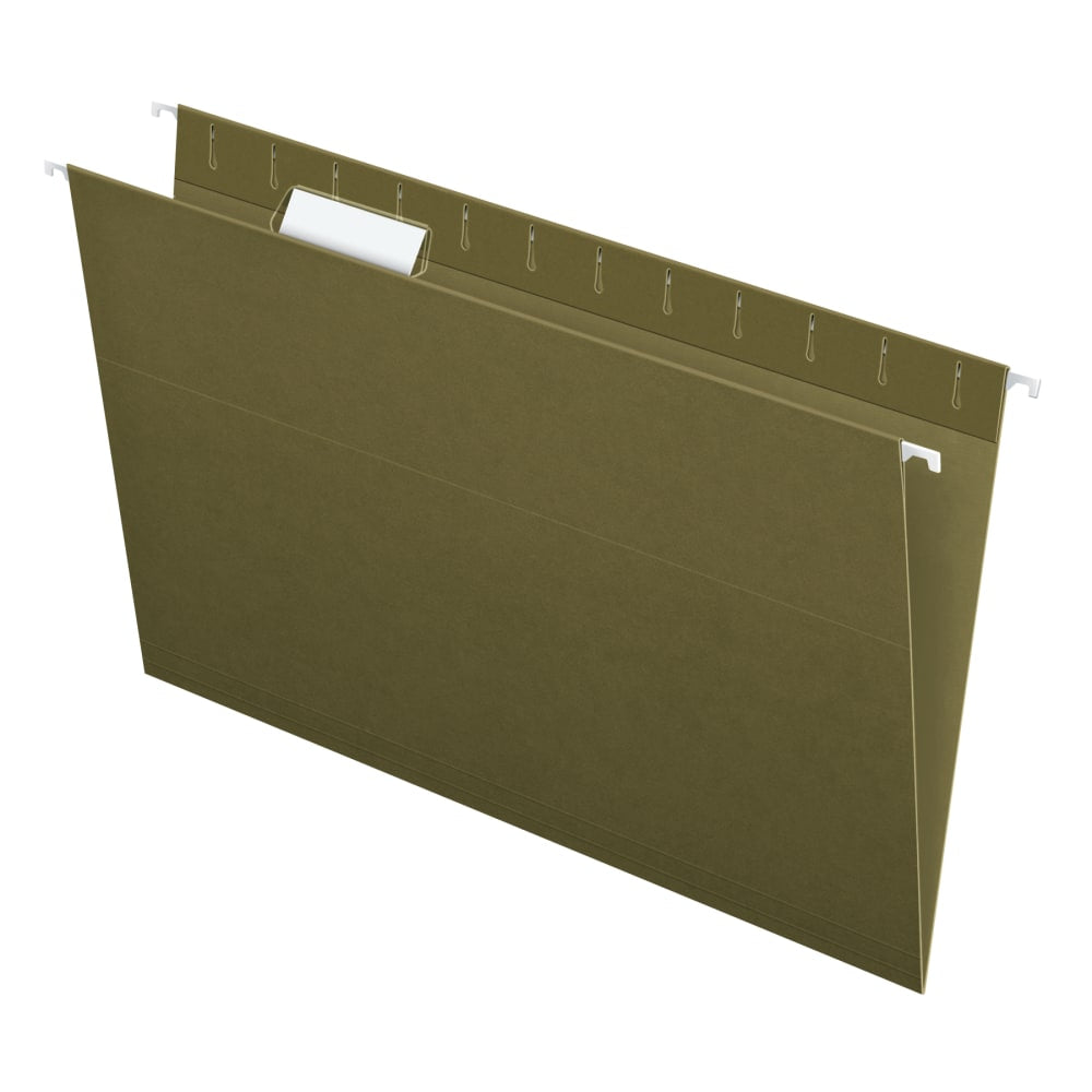 Pendaflex Standard Green Hanging Folders; Legal Size; Standard Green; Box Of 25