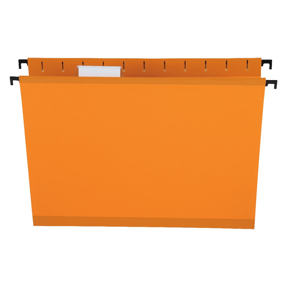 Pendaflex SureHook Reinforced Hanging Folders; 1/5-Cut; Letter Size; Orange; Box Of 20